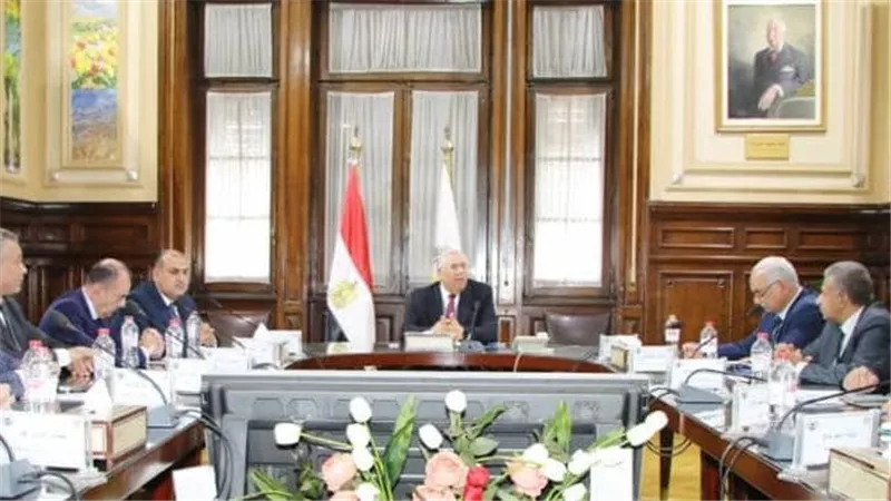 اجتماع وزير الزراعة