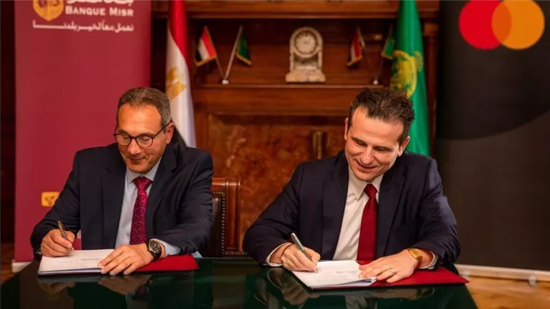 بنك مصر يوقع اتفاقية شراكة مع ماستر كارد لتطوير تكنولوجيا المدفوعات الرقمية