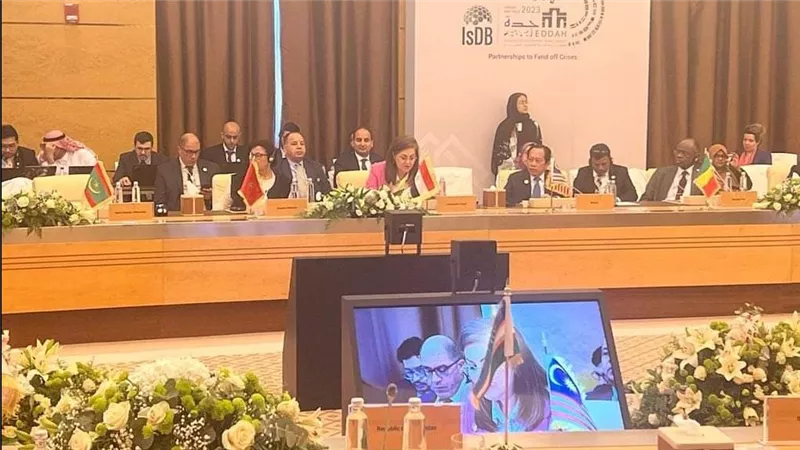 وزيرة التخطيط: يمكن تعزيز دور البنك الإسلامي للتنمية في تقاسم المعرفة وتبادل الخبرات
