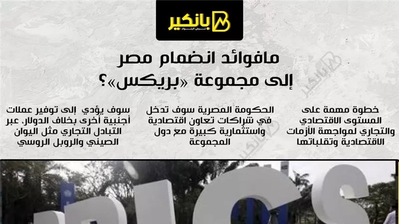 إنفوجراف | فوائد انضمام مصر إلى مجموعة «بريكس»؟