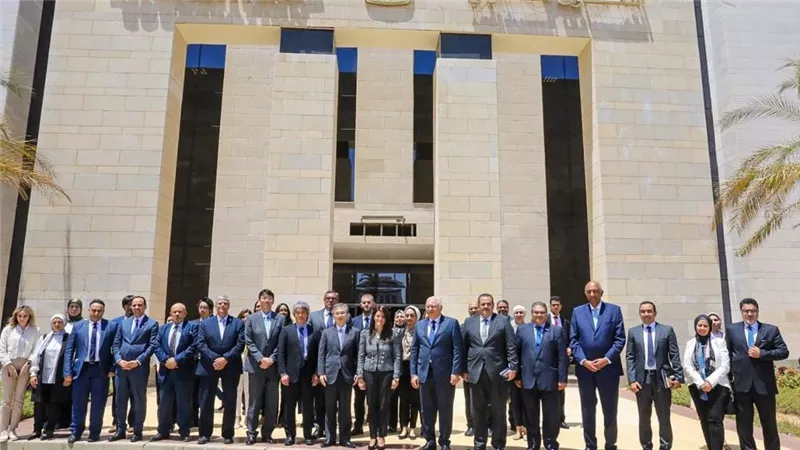 المشاط والسفير الياباني بالقاهرة يترأسان حوار السياسات لتعزيز جهود التعاون الإنمائي