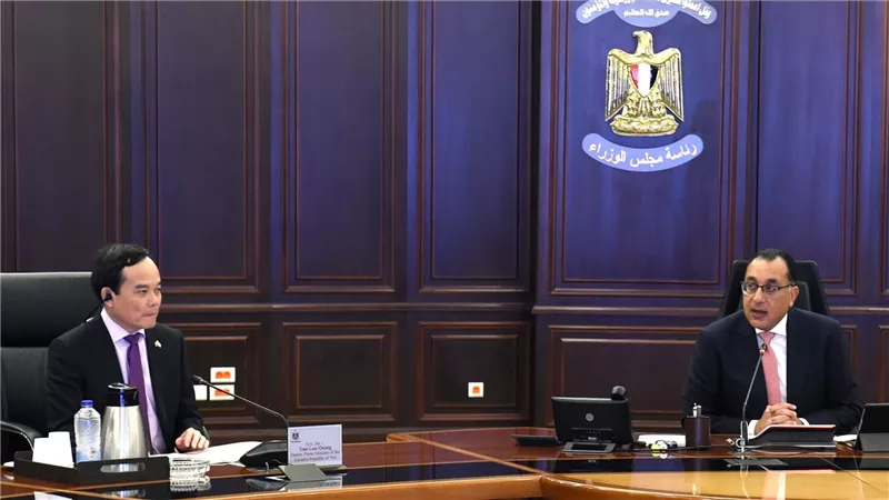 رئيس الوزراء: نتطلع إلى تعزيز التبادل التجاري بين مصر وفيتنام خلال الفترة المقبلة