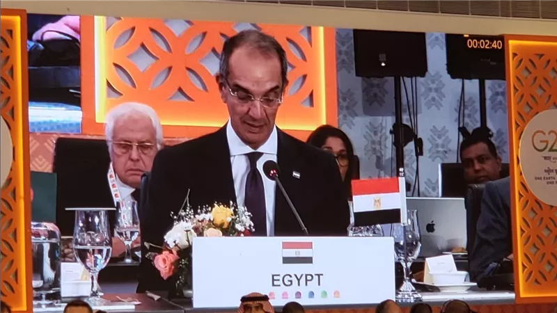 وزير الاتصالات يستعرض تجربة مصر فى مجالات تطوير البنية التحتية الرقمية والأمن السيبرانى