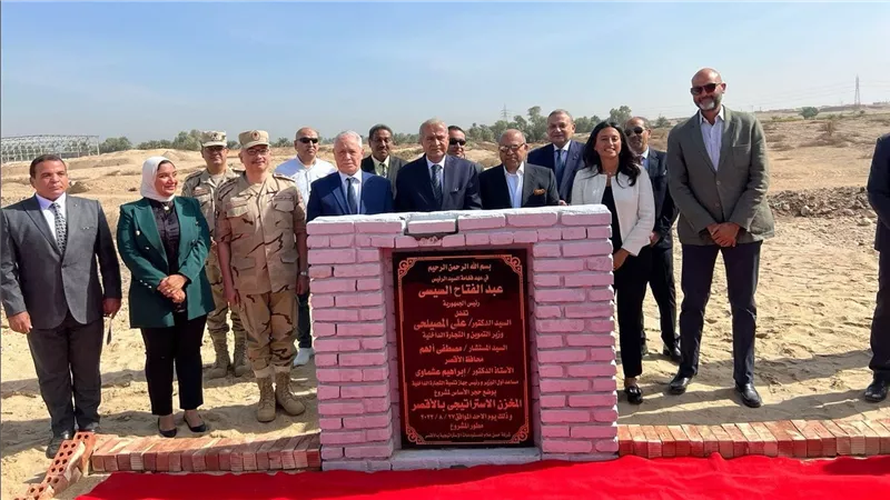 وزير التموين يدشن مرحلة جديدة من المشروع القومي لإنشاء مخازن استراتيجية للمنتجات الغذائية