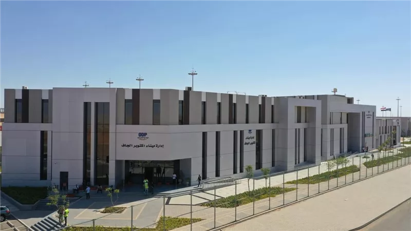 الموانىء البرية والجافة: لميناء أكتوبر الجاف دور بارز في حركة الواردات والصادرات