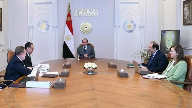 السيسي يوجه بالاستمرار في الإصلاحات المالية والنقدية وجذب الاستثمارات
