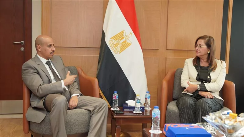 وزيرة التخطيط تبحث مع مدير المعهد العربي للتخطيط بالكويت تعزيز سبل التعاون
