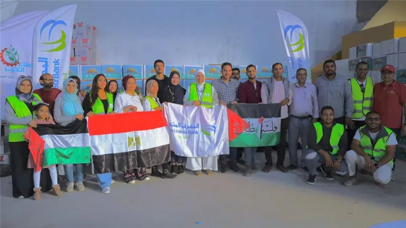 المصرف المتحد يطلق حساب اغاثة انسانية لاهالي قطاع غزة بالتعاون مع مؤسسة صناع الخير