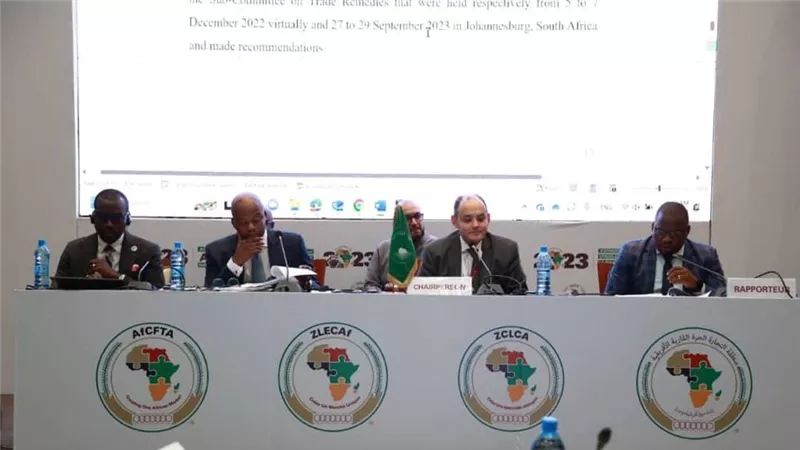 وزير الصناعة يترأس الاجتماع الختامي لمجلس وزراء تجارة منطقة التجارة الحرة الأفريقية