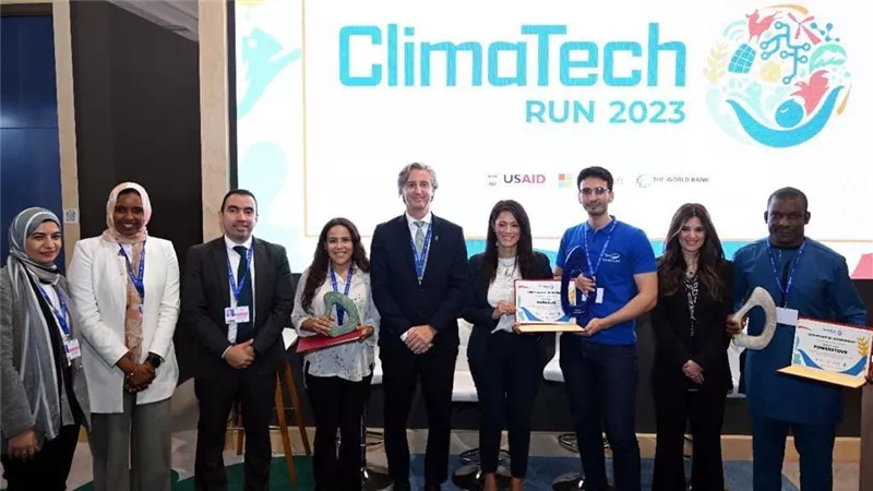 المشاط تشهد إعلان نتائج النسخة الثانية من المسابقة الدولية لتكنولوجيا المناخ ClimaTechRun2023