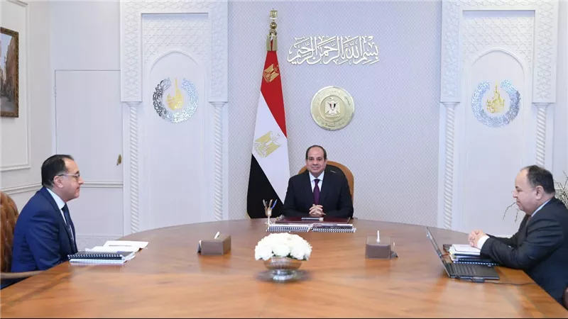 توجيهات عاجلة من السيسي لرئيس الحكومة ووزير المالية