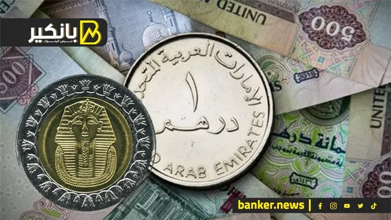 سعر الدرهم الإماراتي أمام الجنيه المصري في تعاملات اليوم الخميس 14-12-2023