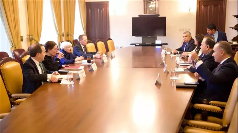 وفد مصري رفيع المستوى يبحث مع وزيرة الخزانة الأمريكية سُبل تعزيز العلاقات الاقتصادية