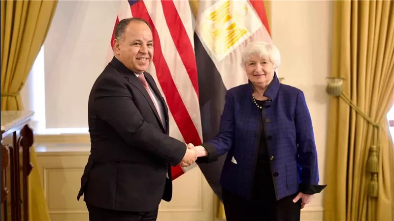 وزيرة الخزانة الأمريكية تؤكد الدعم القوي لمصر والإصلاحات الاقتصادية