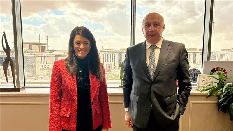 في أول زيارة بعد عضوية بريكس.. المشاط تبحث التعاون المرتقب مع بنك التنمية الجديد