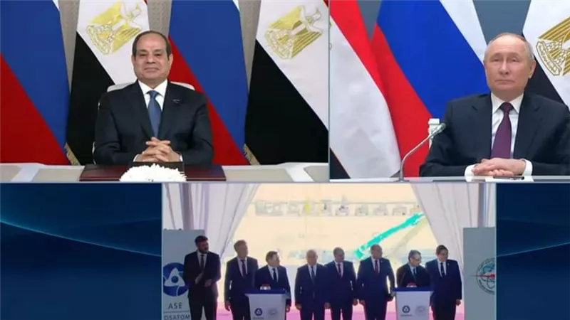 مصر تدخل عصر النووي ... صب خرسانة المفاعل الأخير بمحطة الضبعة