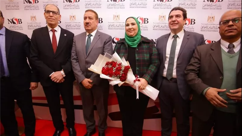 افتتاح فرعا جديدا لبنك ناصر الاجتماعي بشبين الكوم في المنوفية
