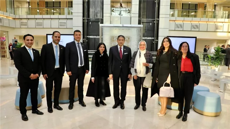 مؤسسة التجاري الدولي تشارك في افتتاح مستشفى أهل مصر باعتبارها الراعي الماسي