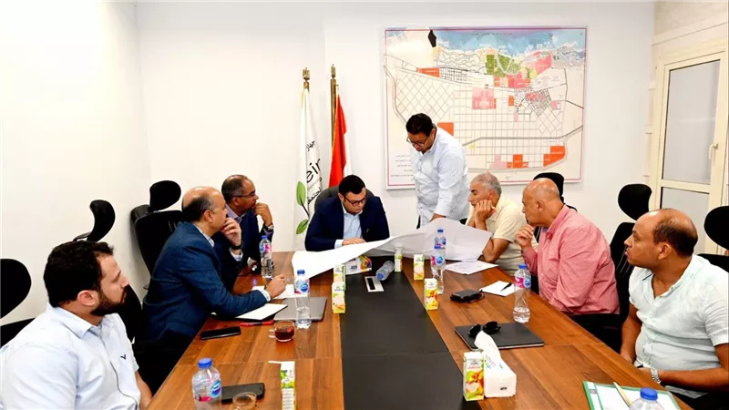 الشربيني يوجه بسرعة البدء فى تنفيذ البحيرة بـ