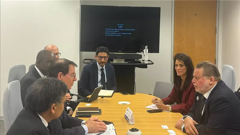 حسن عبدالله والمشاط يبحثان تعزيز التعاون بين مؤسسة التمويل الدولية لتعزيز جهود التمويل الأخضر
