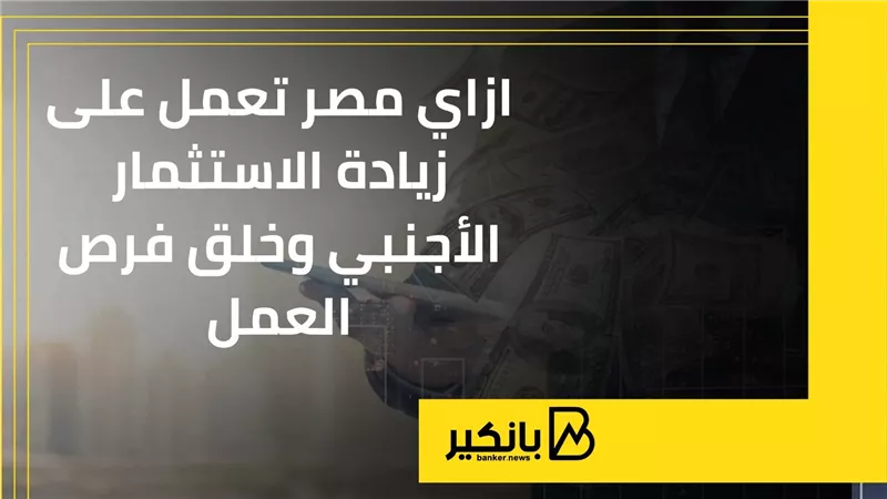  ازاي مصر تعمل على زيادة الاستثمار الأجنبي وخلق فرص العمل ؟