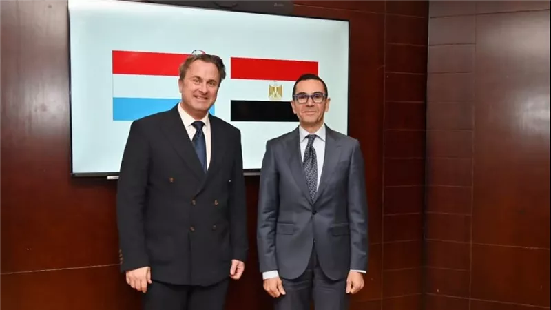 وزير الاستثمار يبحث مع نائب رئيس وزراء لوكسمبورج سبل تعزيز التعاون الاقتصادي والاستثماري