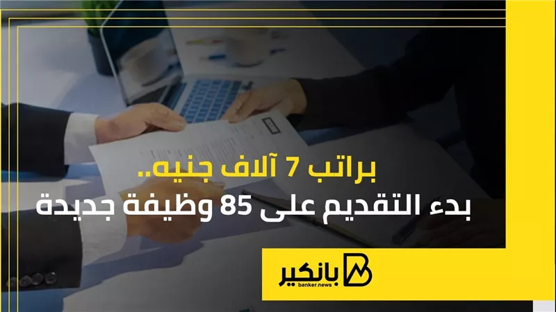 براتب 7 آلاف جنيه.. بدء التقديم على 85 وظيفة جديدة | إنفوجراف
