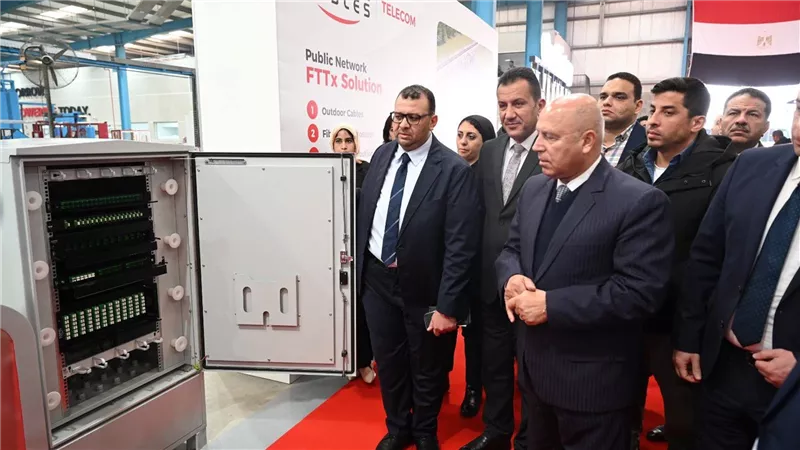 كامل الوزير يفتتح مصنع شركة السويدي لكابلات الاتصالات باستثمارات 2 مليار جنيه