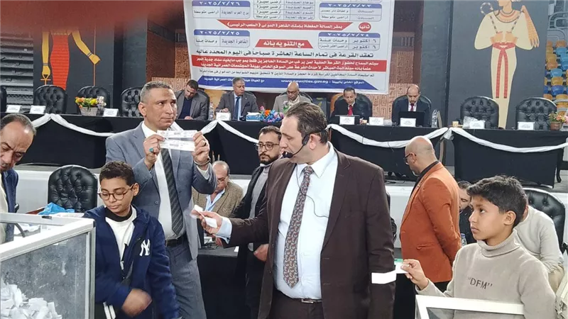 الإسكان: إجراء القرعة العلنية على قطع أراضي ووحدات 