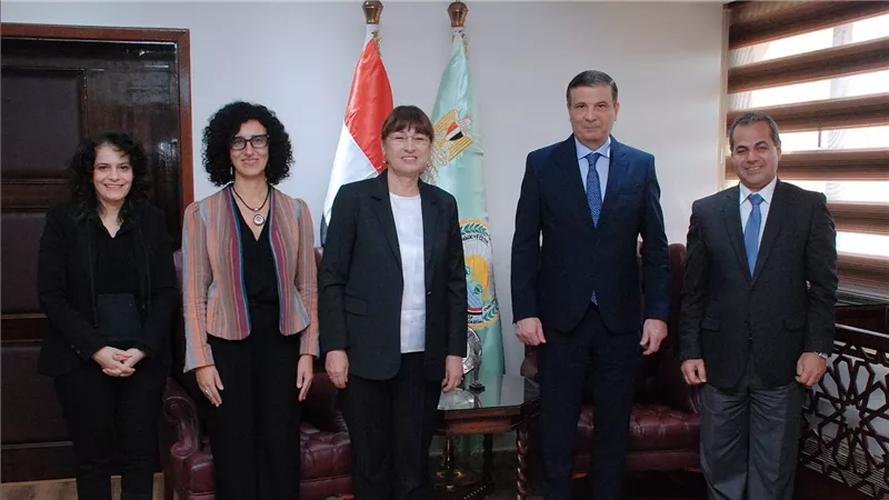 وزير الزراعة يبحث تعزيز التعاون مع الممثل المقيم للأمم المتحدة في مصر