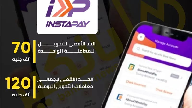 حدود التحويل ورسوم إنستاباي خلال إجازة عيد الأضحى 2026
