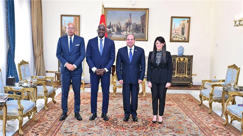 السيسي يبحث مع مؤسسة