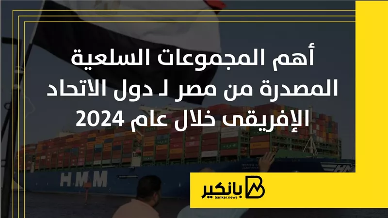 أهم المجموعات السلعية المصدرة من مصر لـ دول الاتحاد الإفريقي خلال 2024 |إنفوجراف 