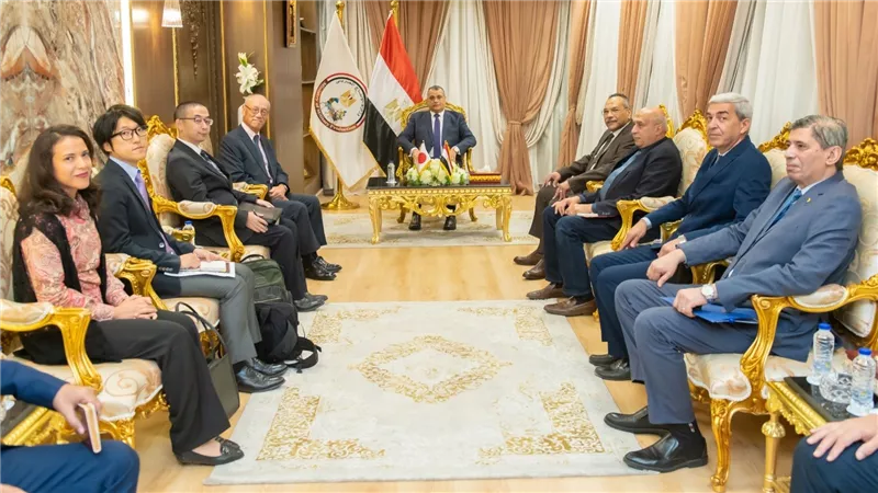 وزير الإنتاج الحربي: التعاون مع اليابان خطوة لتعزيز التصنيع المحلي وتوطين التكنولوجيا