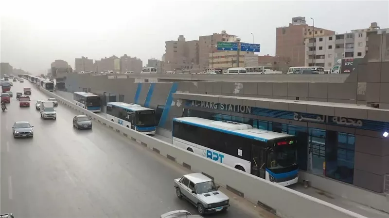 الأتوبيس الترددي يدخل مرحلة الاختبار.. تشغيل تجريبي لـ14 محطة دون ركاب