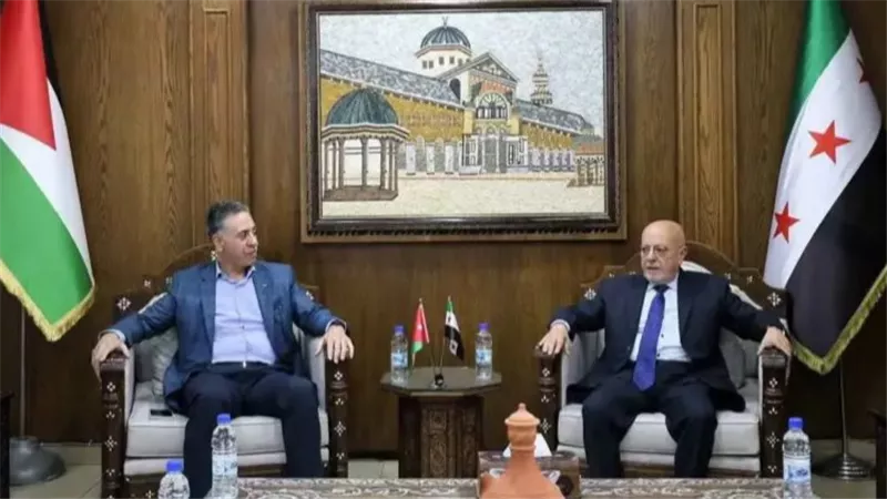 الأردن وسوريا يبحثان تسريع تنفيذ توافقات التعاون الاقتصادي