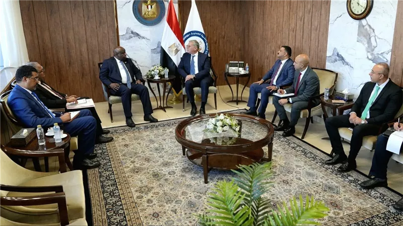 بدوي يبحث مع وزير المعادن السوداني سبل التعاون في مجال التعدين وصناعات القيمة المضافة 