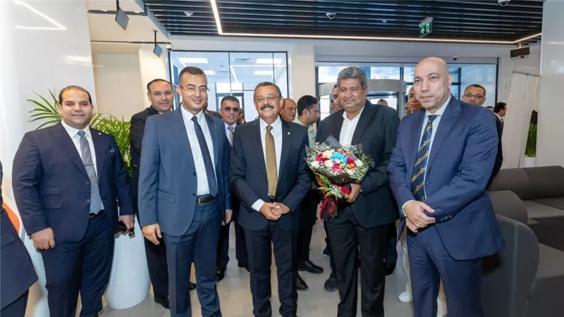 افتتاح فرع البنك الأهلي المصري بمدينة المنصورة الجديدة
