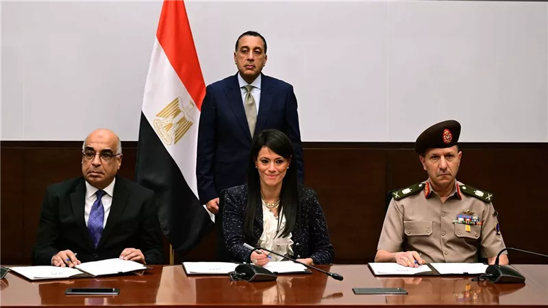 توقيع بروتوكول تعاون ثلاثي بشأن تجهيزات البنية الفنية بمدينة العدالة الذكية بالعاصمة الإدارية