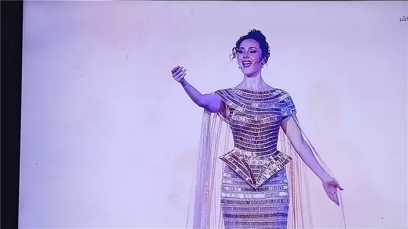 شيرين طارق تقدم عرضا أوبيراليا مهيبا بمشاركة أوركسترات عالمية بافتتاح المتحف المصري الكبير