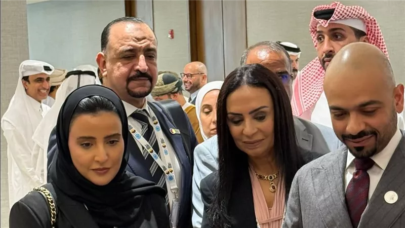 مايا مرسي تفتتح المعرض العربي للأسر المنتجة في الدوحة بمشاركة 14 دولة عربية