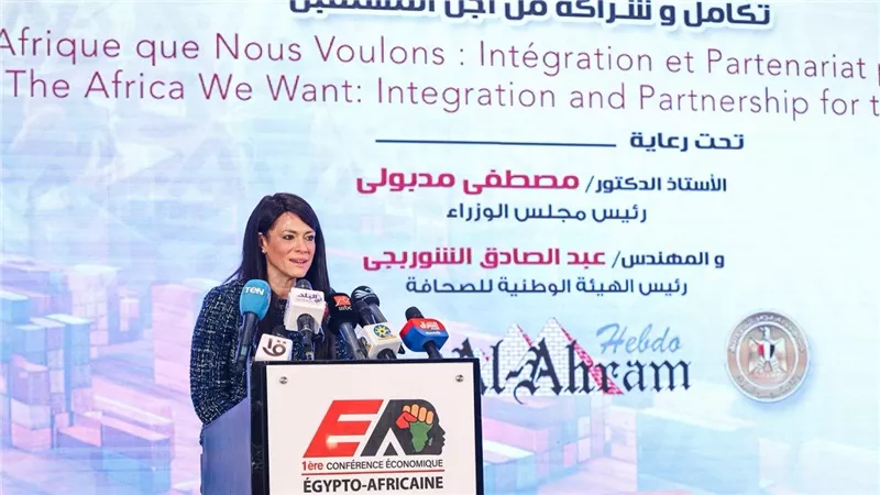 المشاط في مؤتمر «أفريقيا