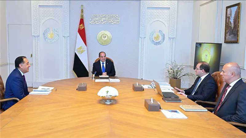 اجتماع السيسي مع