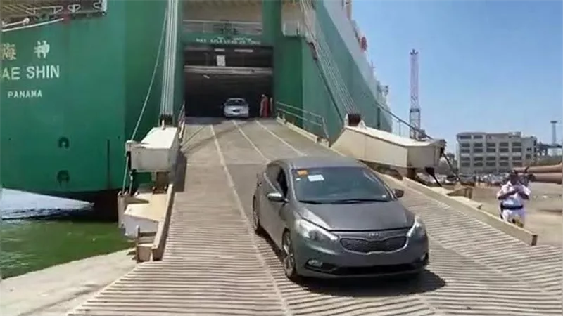 محطة دحرجة السيارات (رورو) بميناء شرق بورسعيد تعزز تنافسية الموانئ المصرية