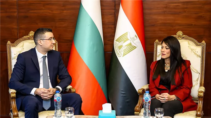 المشاط ووزير الاقتصاد