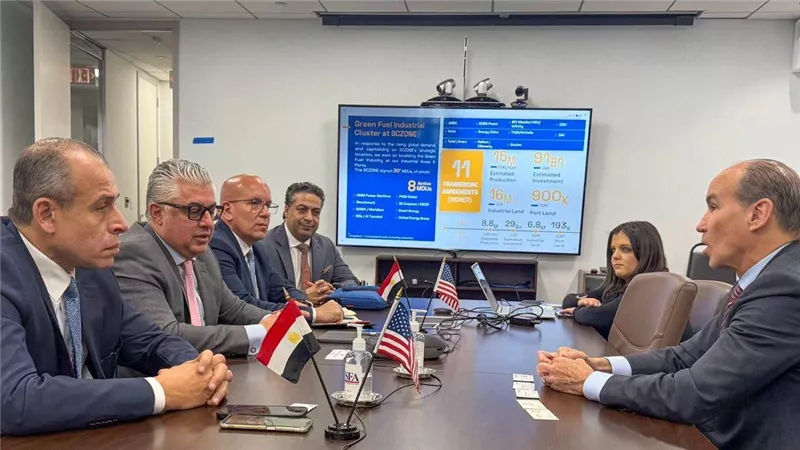 وليـد جمال الدين يلتقي كبرى شركات التكنولوجيا والطاقة في واشنطن لجذب الاستثمارات
