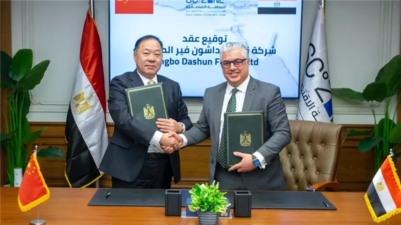 باستثمارات 40 مليون دولار.. توقيع مشروع صيني للمنسوجات بمنطقة القنطرة غرب الاقتصادية