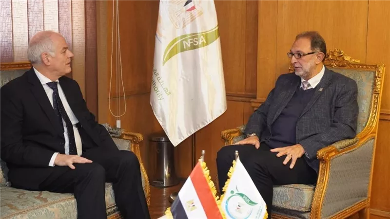 رئيس الهيئة القومية لسلامة الغذاء يستقبل السفير الأسترالي لتعزيز التعاون الدولي