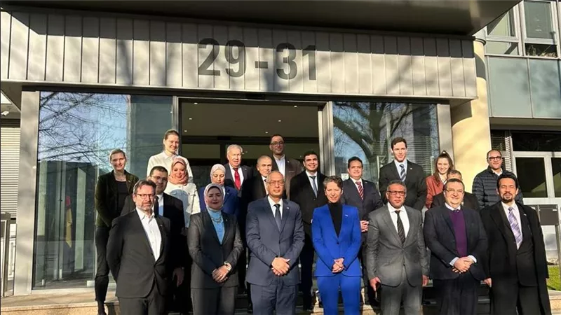 رقابة الصادرات تبحث مع الوكالة الألمانية أحدث نظم فحص السلع ودعم انسياب التجارة