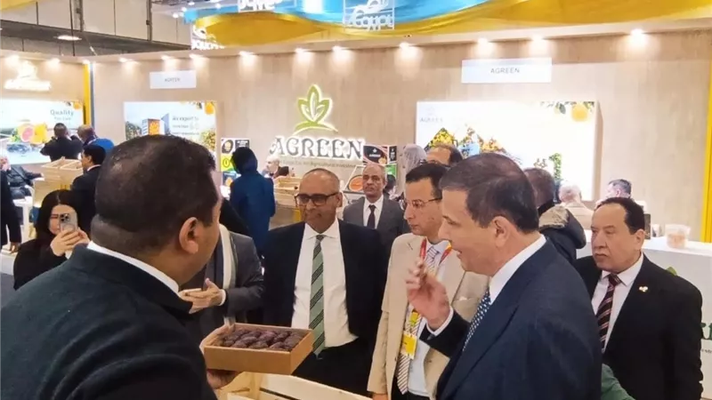 43 شركة مصرية في الجناح الرسمي لمعرض الحاصلات الزراعية الدولي بالعاصمة الألمانية